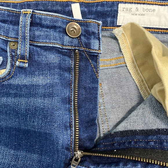 rag & bone Nina High-Rise Skinny Jeans in Irving 26 - Picture 9 of 12
